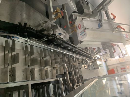 Dây chuyền sản xuất khăn ướt đóng hộp 180 hộp / phút cho khay thuốc