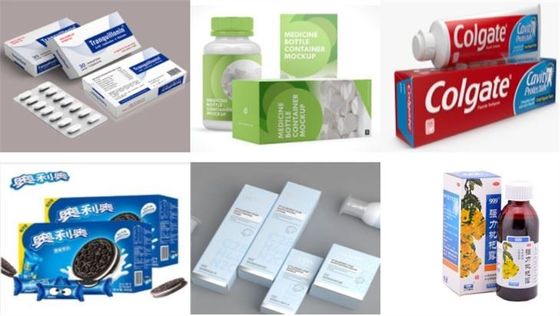 Máy đóng gói hộp vỉ 1 lần liên tục 180L / phút