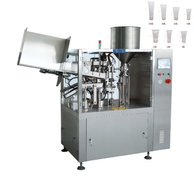 PLC Soft Tube Filling Sealing Machine 30-50pc/min cho các sản phẩm sữa