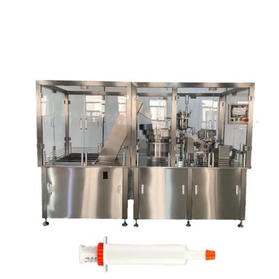 Máy chiết rót và đóng nắp ống tiêm gel gián tự động