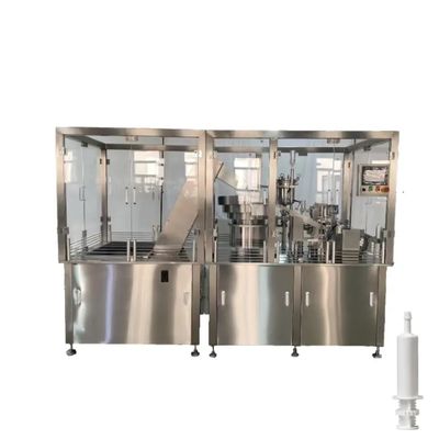 High Precision Rotary Syringe Liquid Filling Sealing Machine 1800-2100 P/H